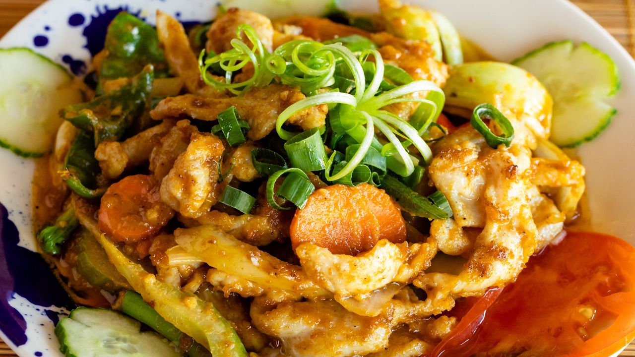 Peanut Satay Chicken