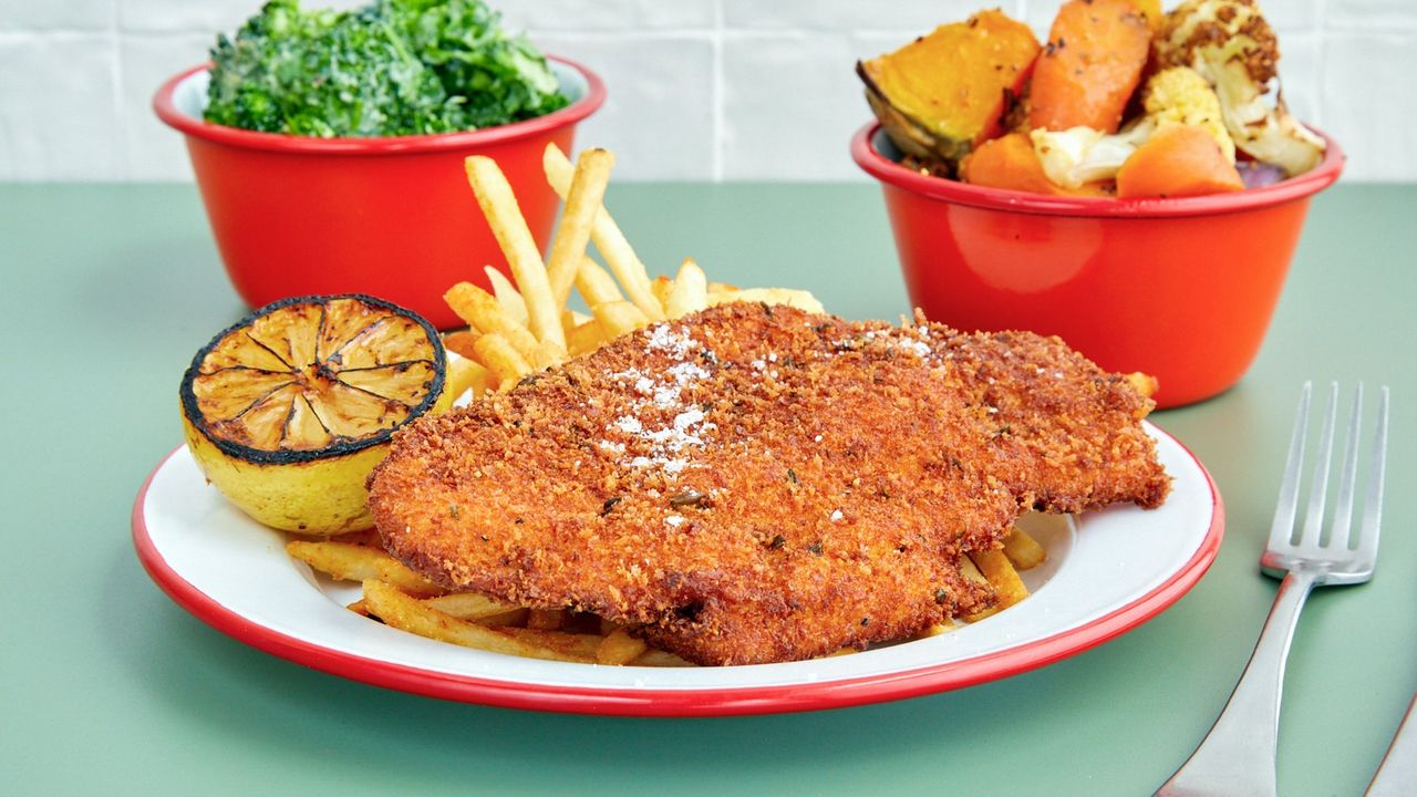 Chicken Schnitzel Combo