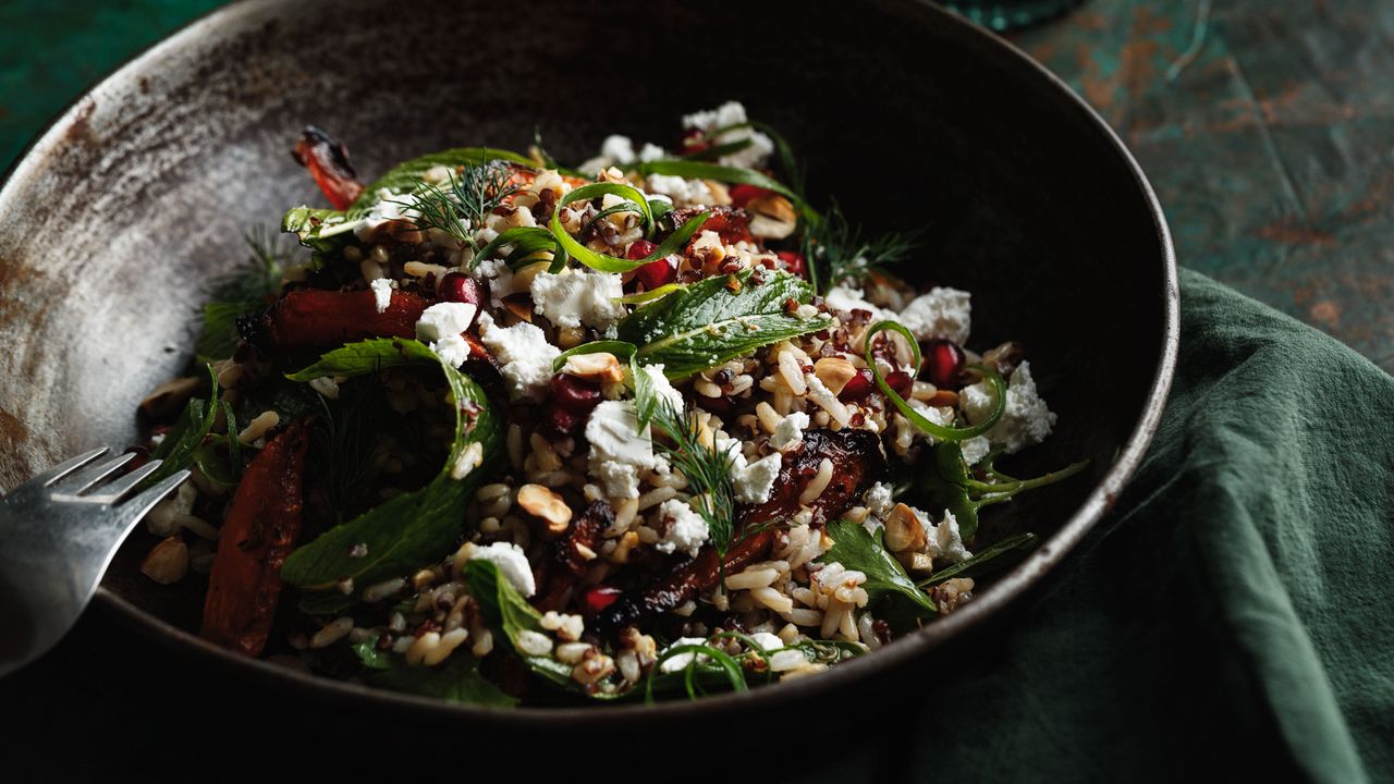 Foraged Grain Salad (V)