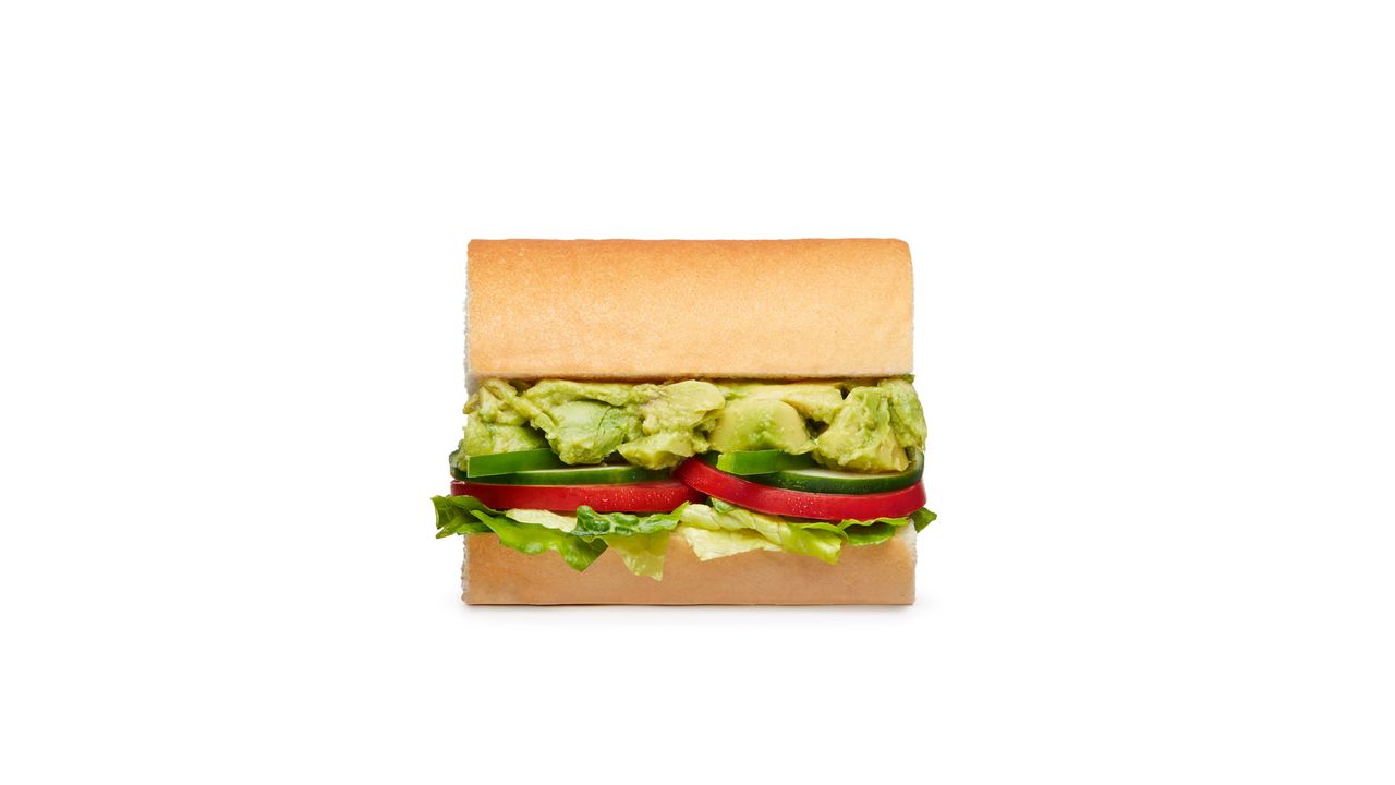 Veggie Delite with Avo Mini Sub