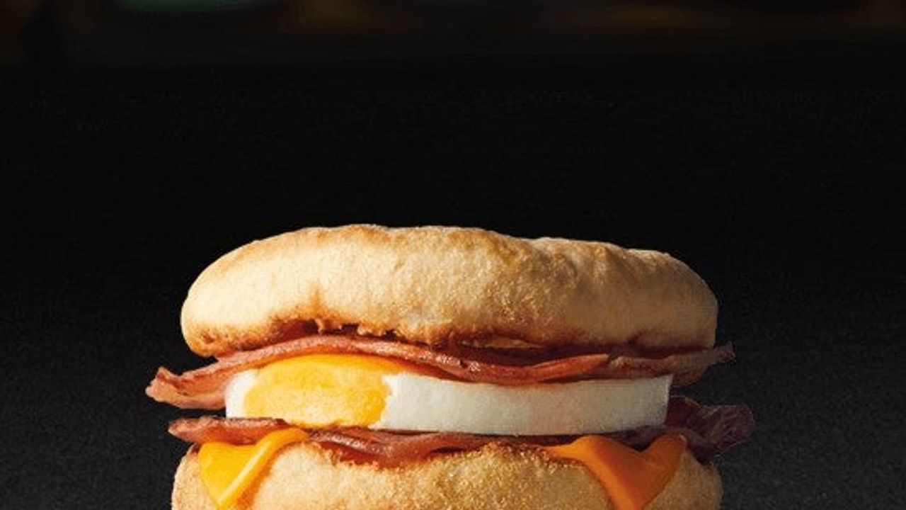 Double Bacon & Egg McMuffin