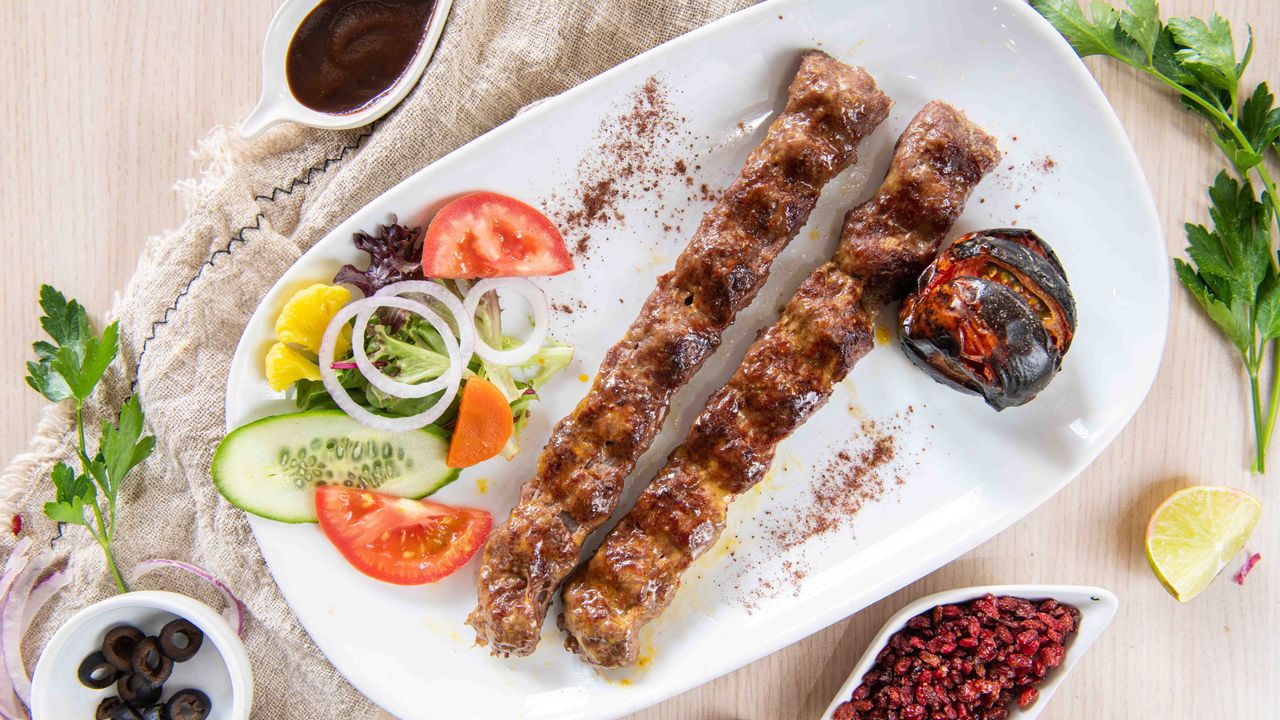 Two piece kebab