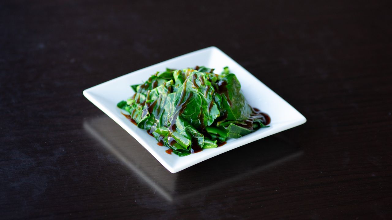 Steamed Chinese Broccoli