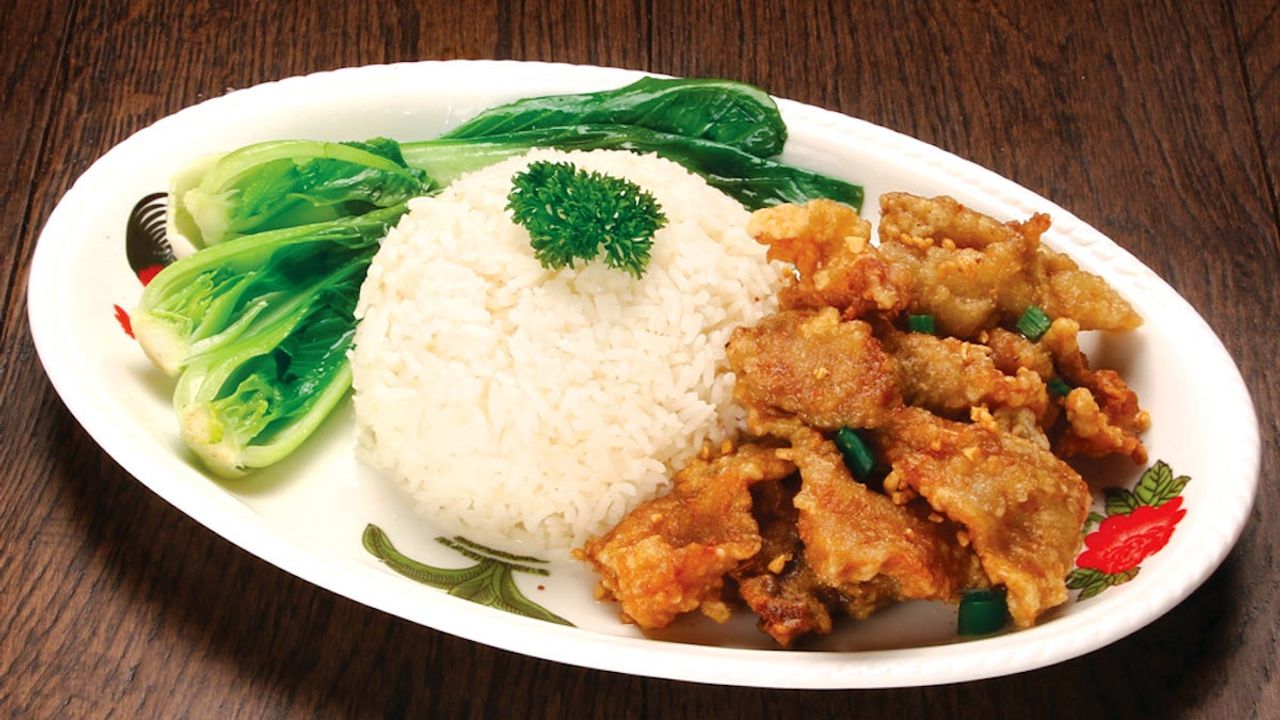 R4 Seasoning Salt Spare Ribs with Rice
