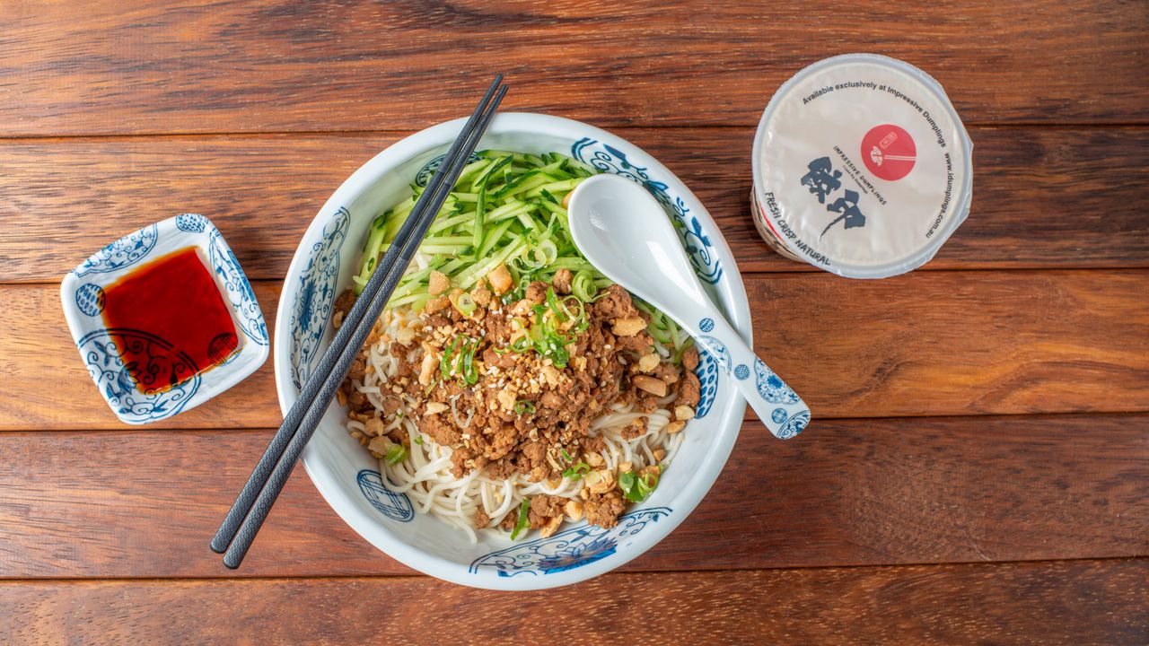 Spicy Taiwanese Pork Mince Dry Noodle