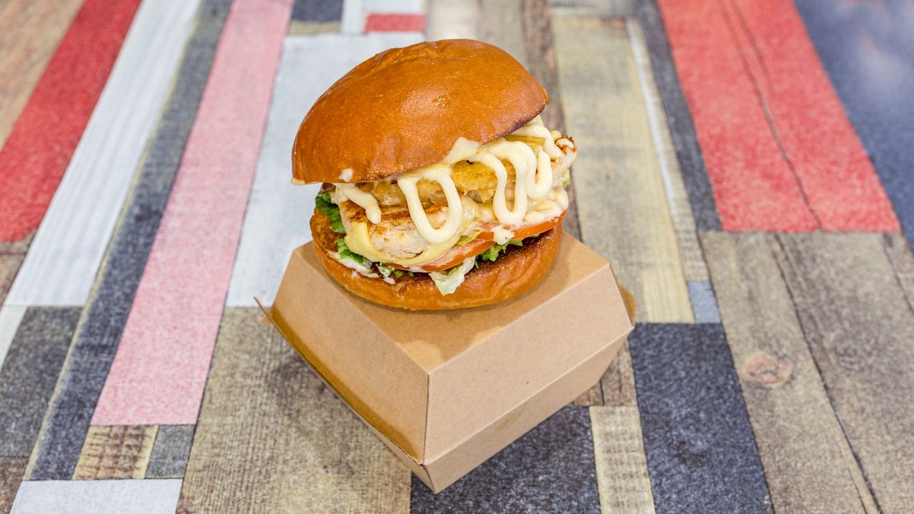 Hawaiian Chicken Burger