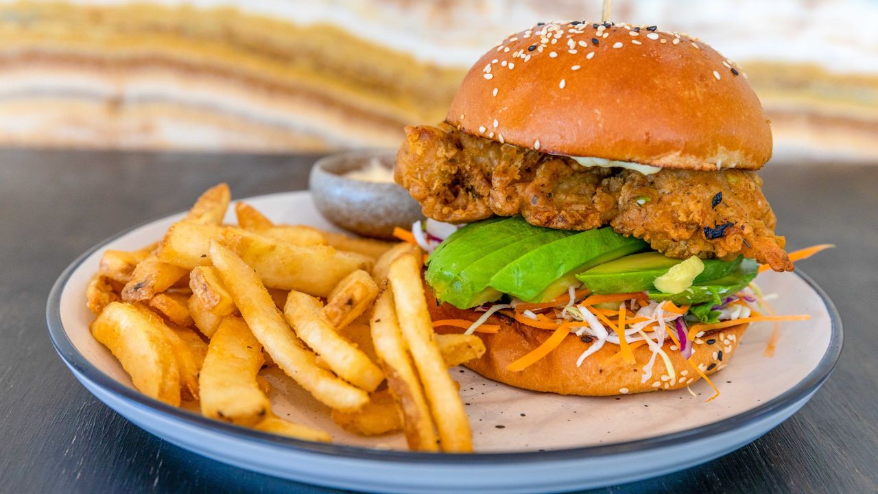 Chicken Schnitzel Burger