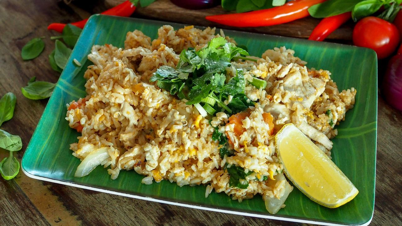 Fried Rice Chicken