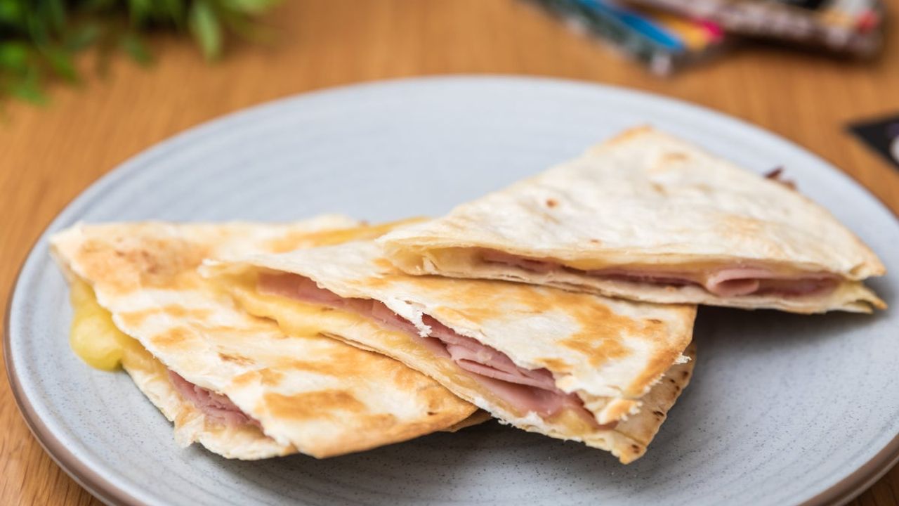 Ham and Cheese Flat Grill