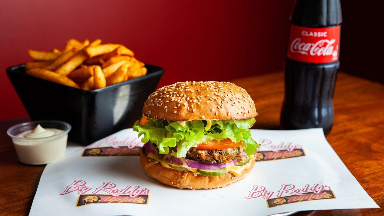 Veggie Burger (V)