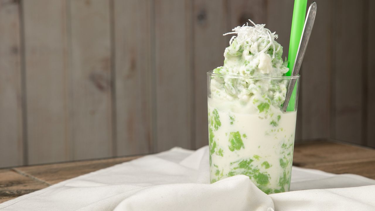Kem Cốm Dừa (Green Rice Coconut)