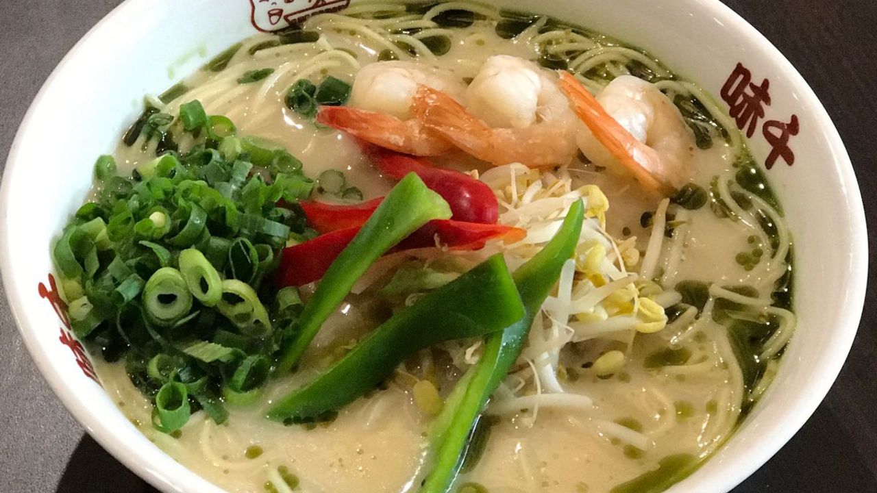 Jalapeño Prawn Ramen