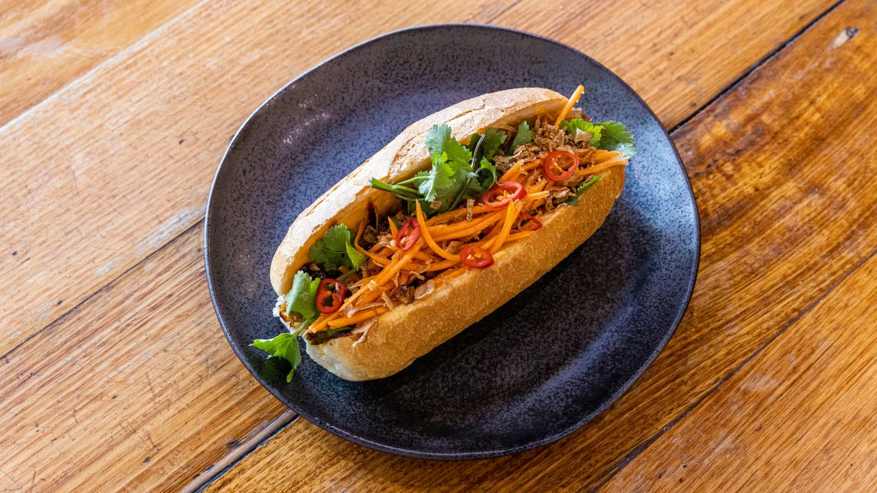 Crispy Tofu Banh Mi