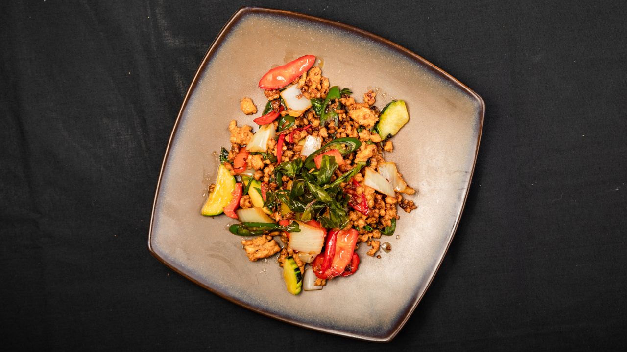 Pad Krapow Minced Chicken (Thai Basil Stir-Fry)