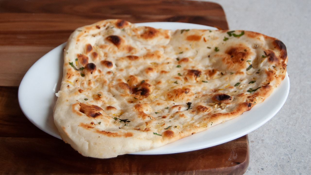 E35 Garlic Naan Only