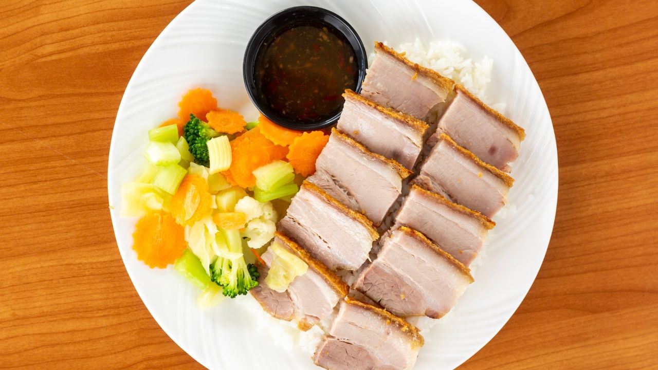 BBQ Roast Crispy Pork