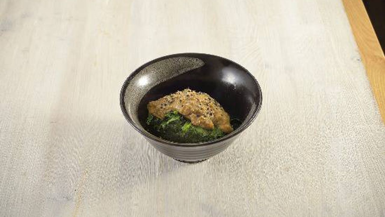 Spinach with Sesame Sauce