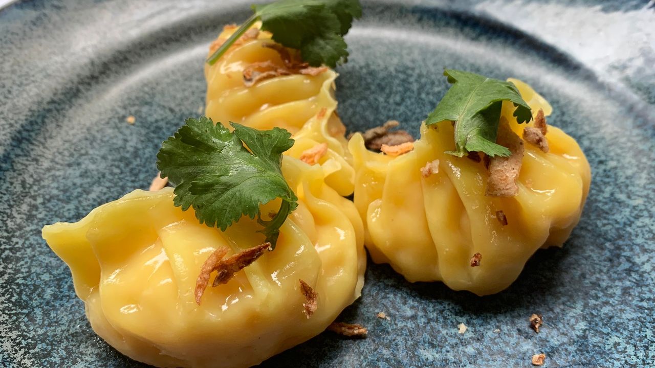 Praw & Ginger dumplings