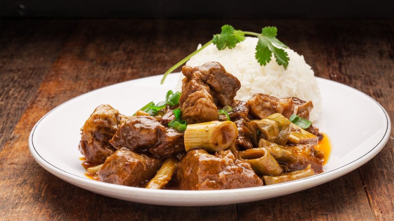 Sichuan Style Beef Brisket with Rice