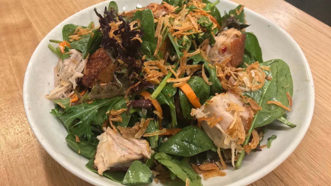 Vietnamese Crispy Pork Salad