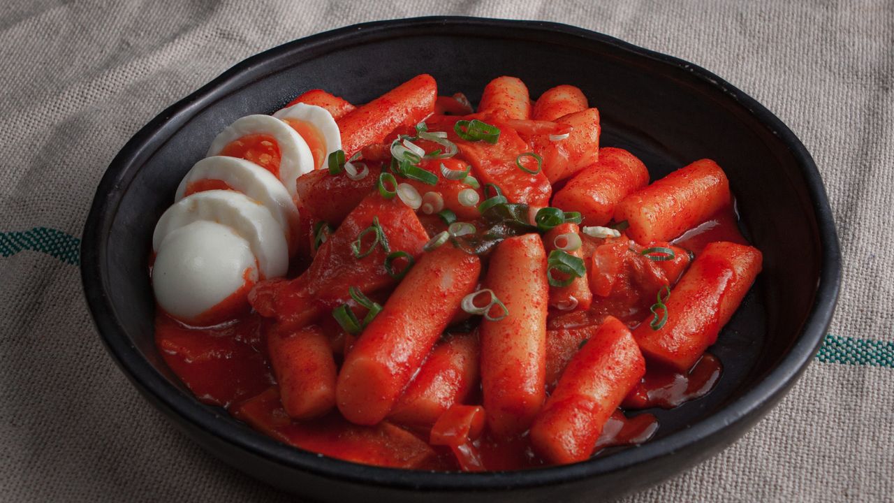 Korean Spicy Rice Cake