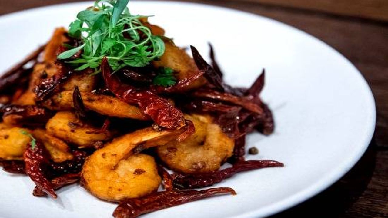 Sichuan Spicy & Honey Prawn