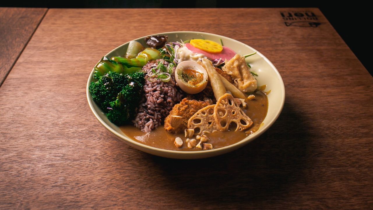 Veggie Tempura Curry