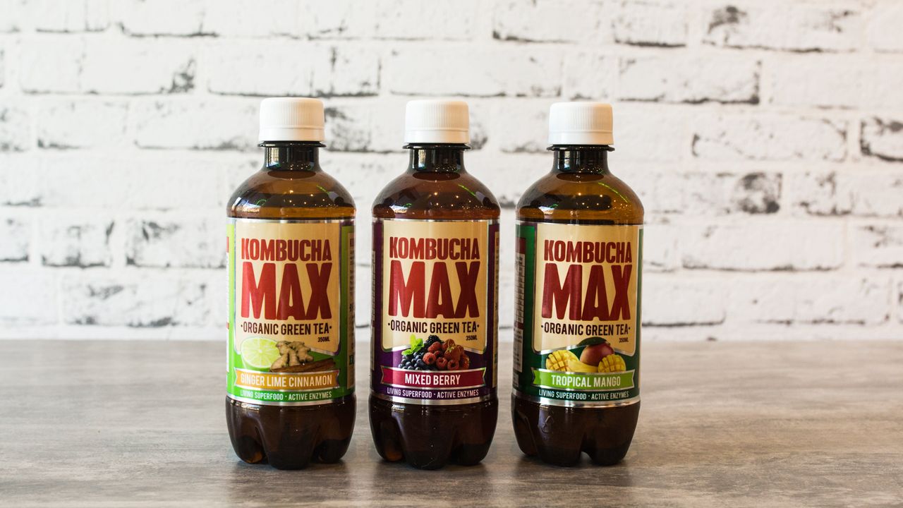 Pomegranate & Apple Kombucha Max