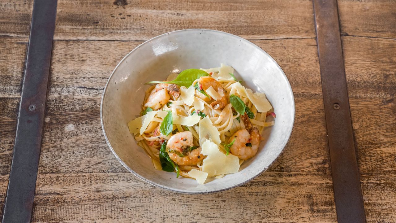 Prawn Linguini