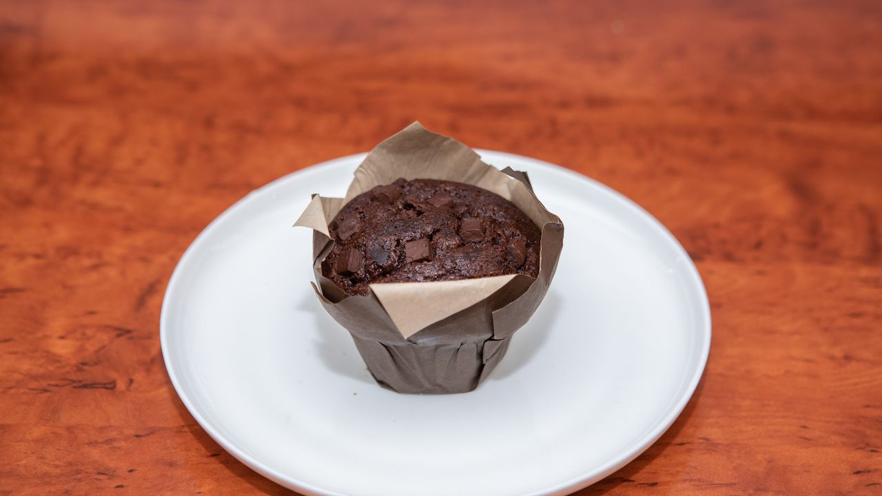 Hazelnut and Chocolate Muffin