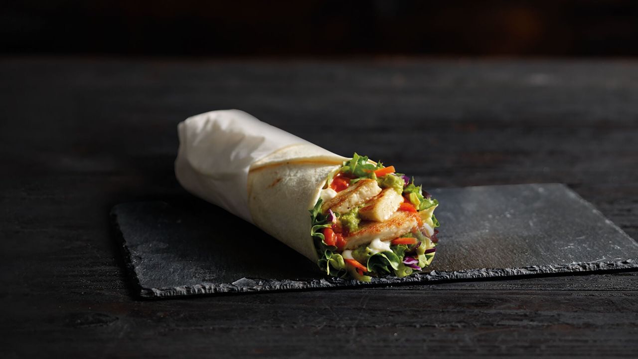 Halloumi and Chicken Rappa