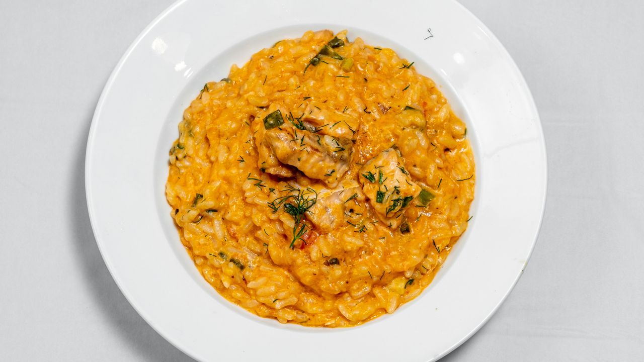 Salmon Risotto