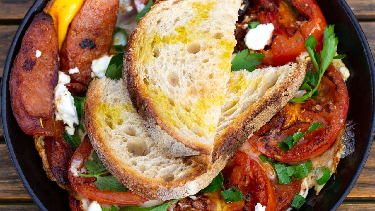 Old School Greek Omelette