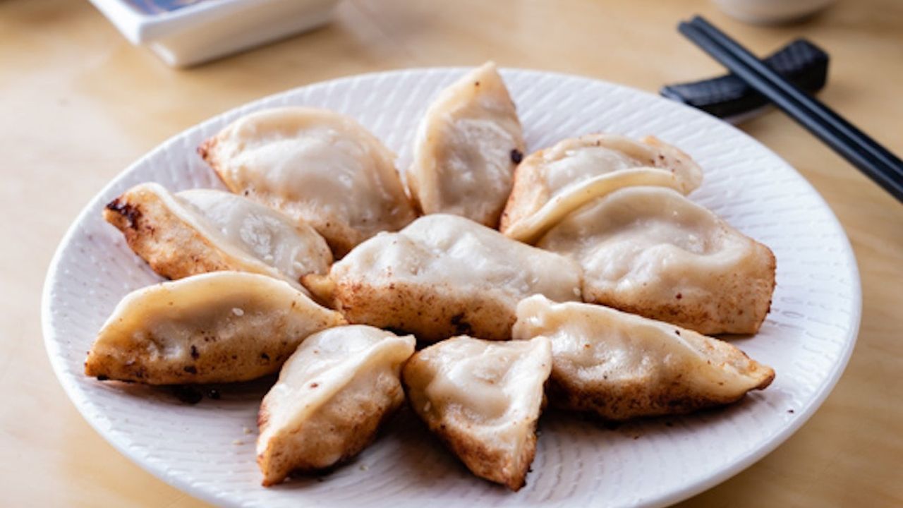 Fried Chicken and Prawn Dumplings