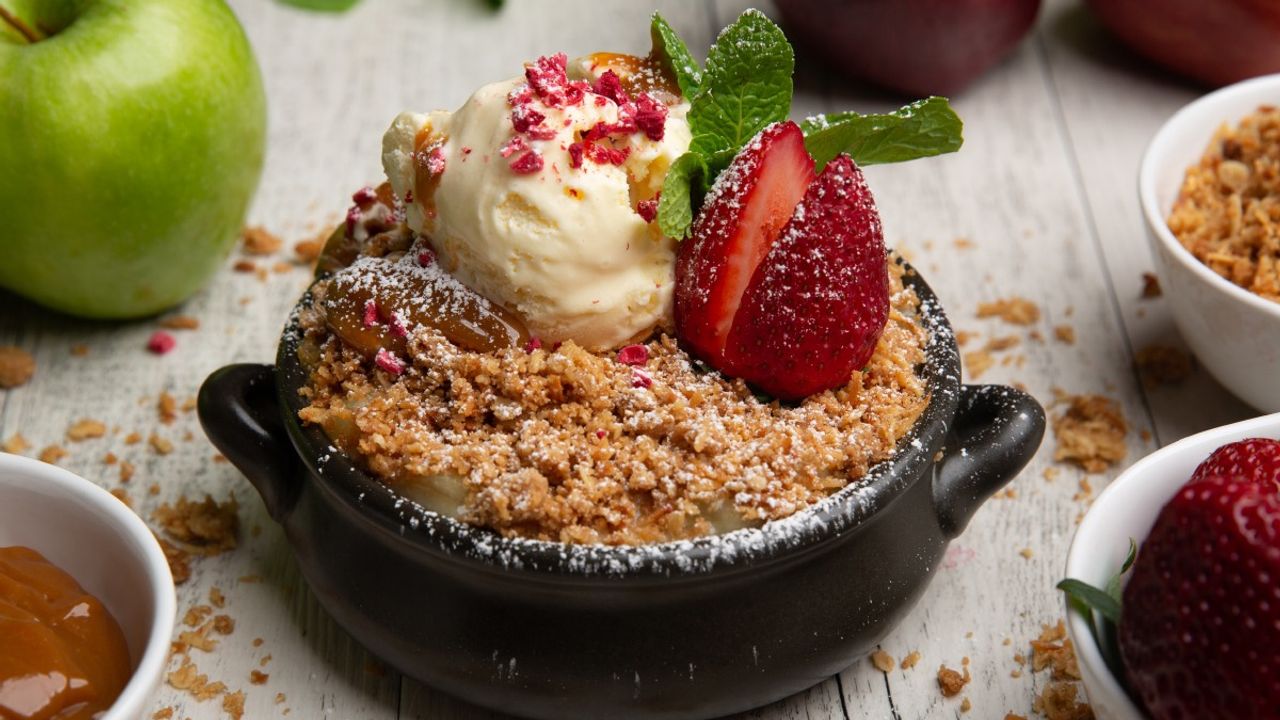 Apple Crumble Pie Bowl