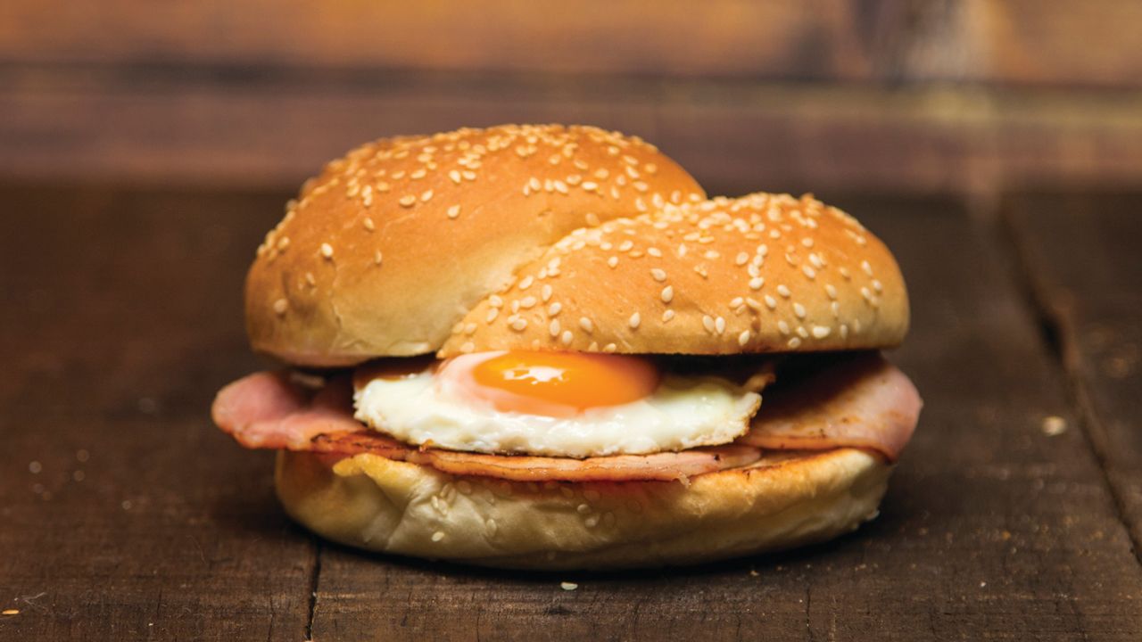 Bacon and Egg Roll