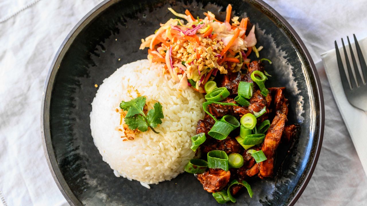 BBQ Chicken with Rice