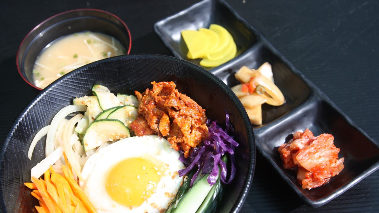 Spicy pork Bi-Bim-Bap