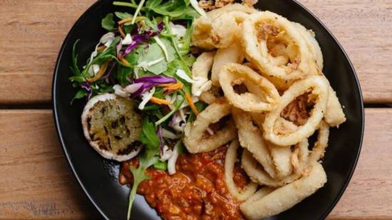 Garlic & Pepper Squid