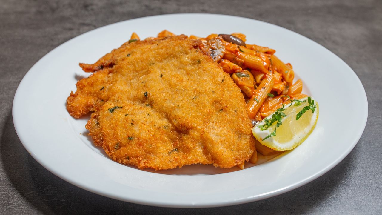Combination of Any Pasta and Piece of Chicken or Veal