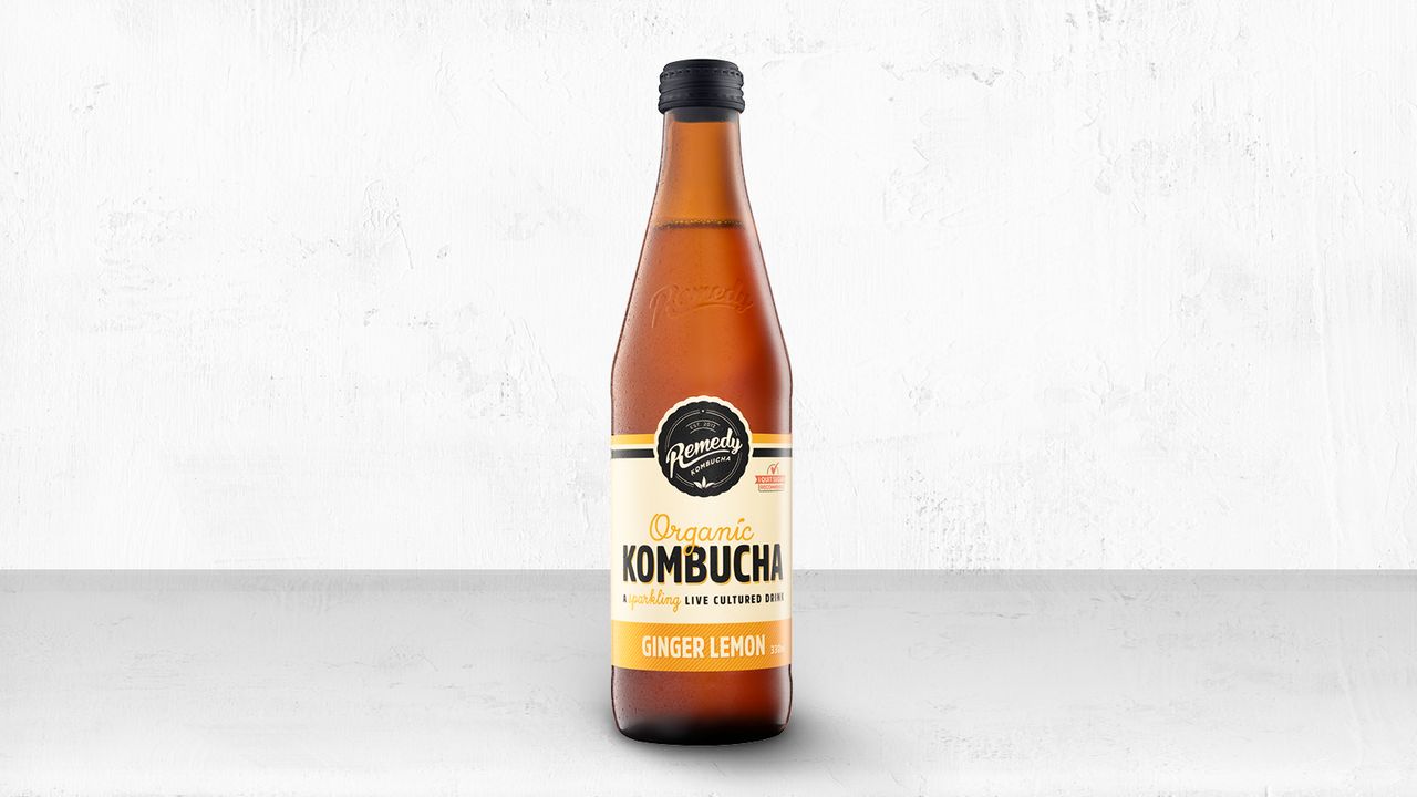 Kombucha - Ginger Lemon (330ml.)