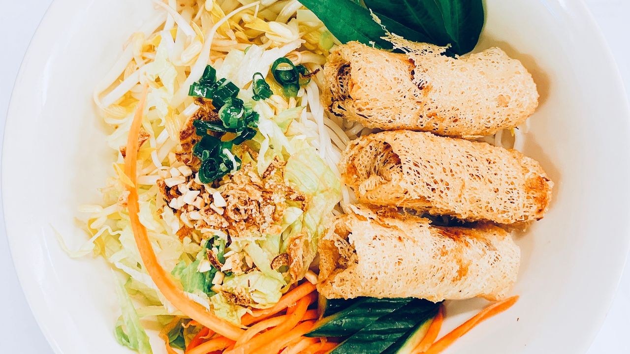 Net Wrap Spring Rolls