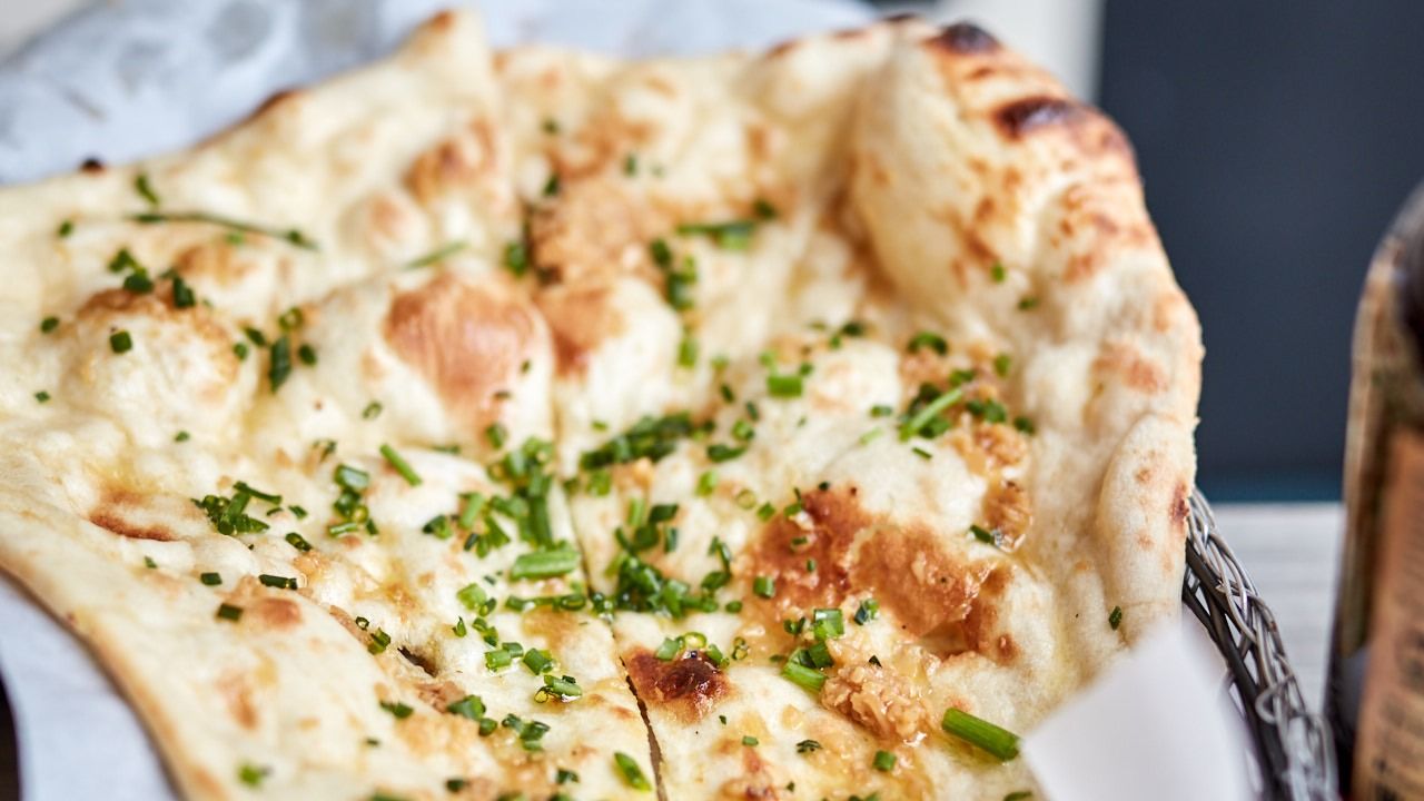 Garlic & Chive Naan