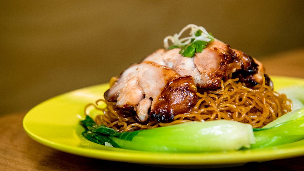 BBQ Chicken Noodles (Dry)