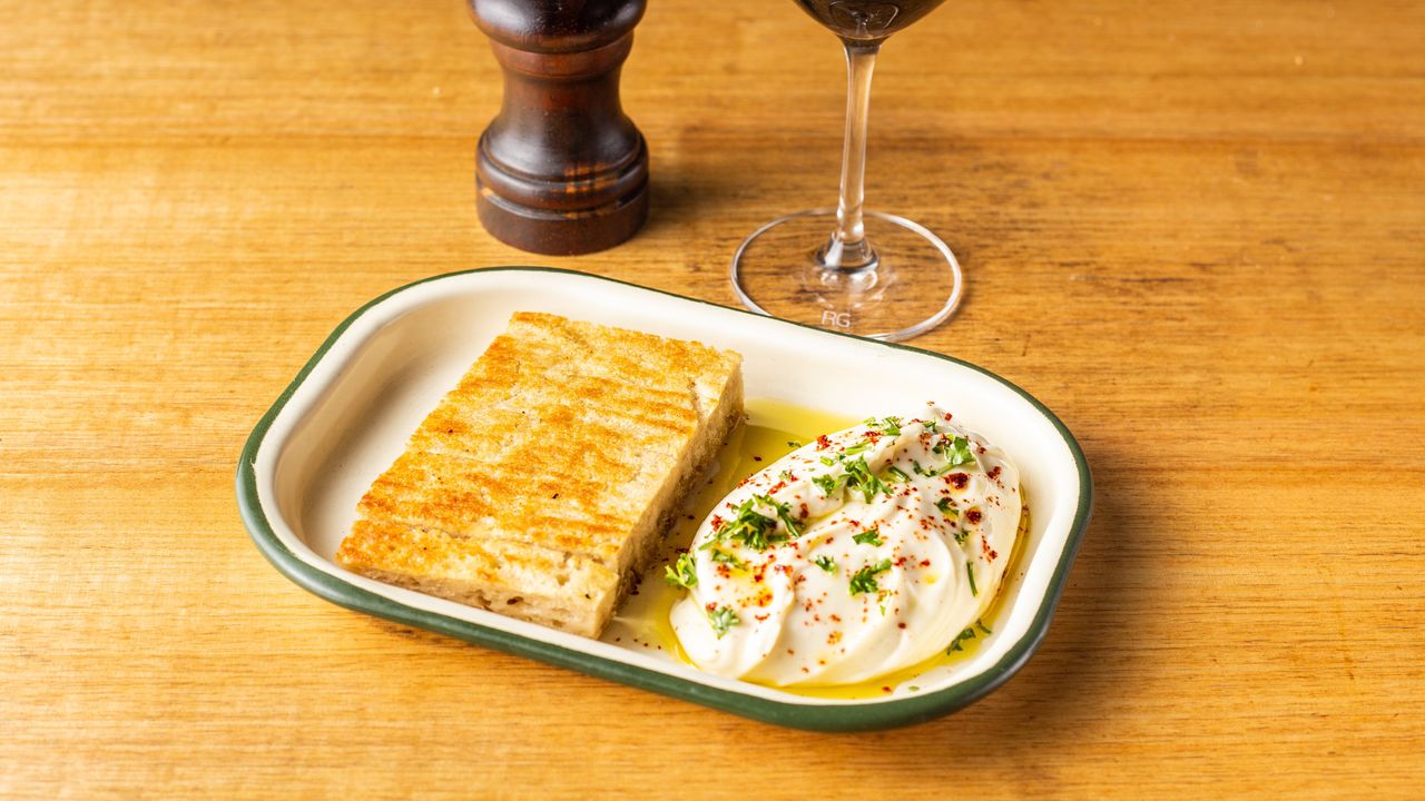 Cod Dip & Smoked Garlic Flatbread