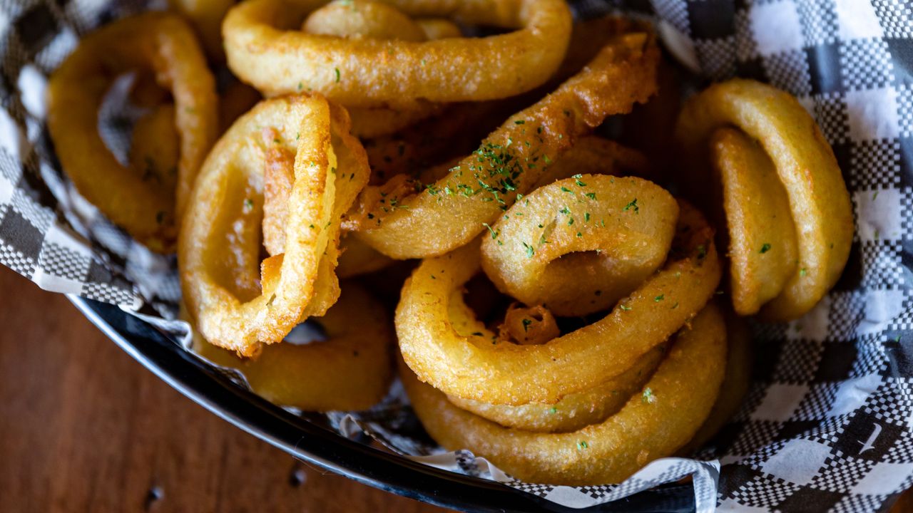 Onion Rings Beer Battered