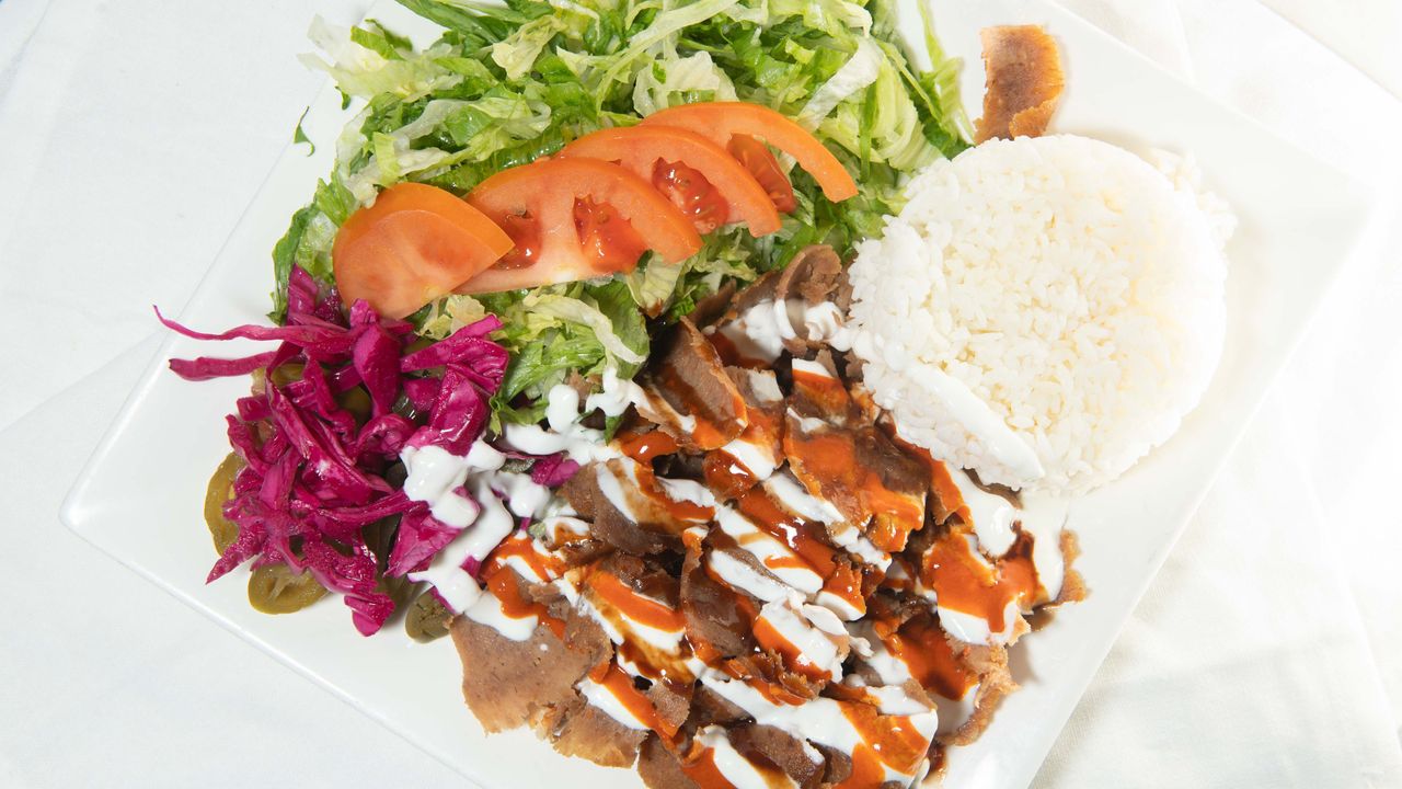 Beef Kebab Plate