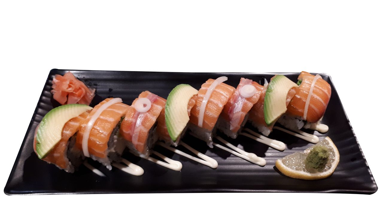 Philadelphia Roll (Salmon, Onion & Cream Cheese)