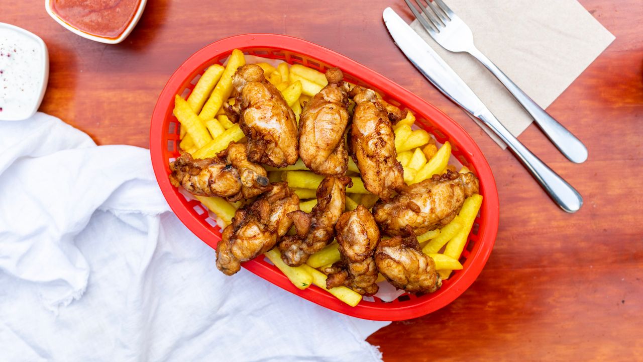 Chicken Ribs and Fries (10)