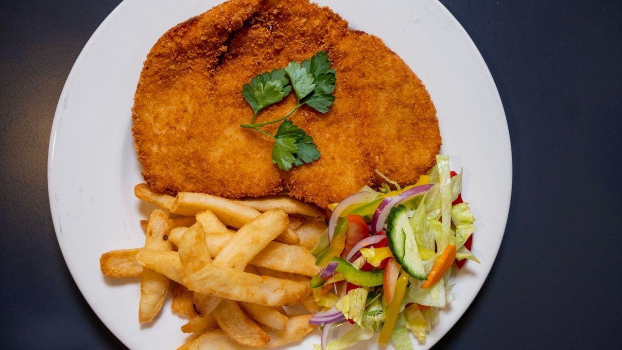 Chicken Schnitzel Roll
